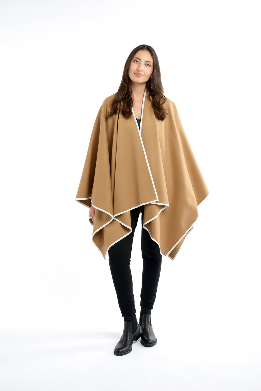 Women's Cape in Camel