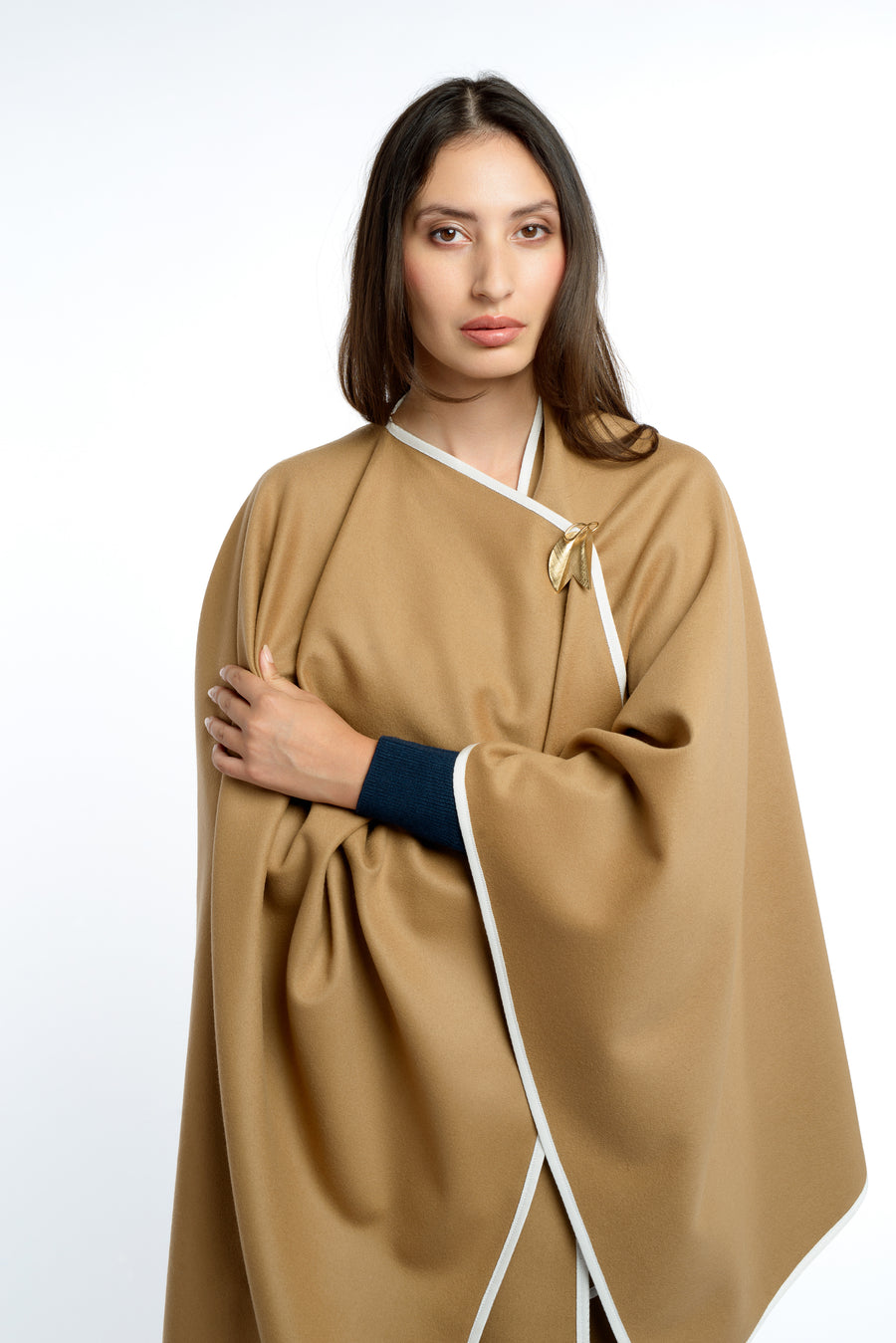 Women's Cape in Camel